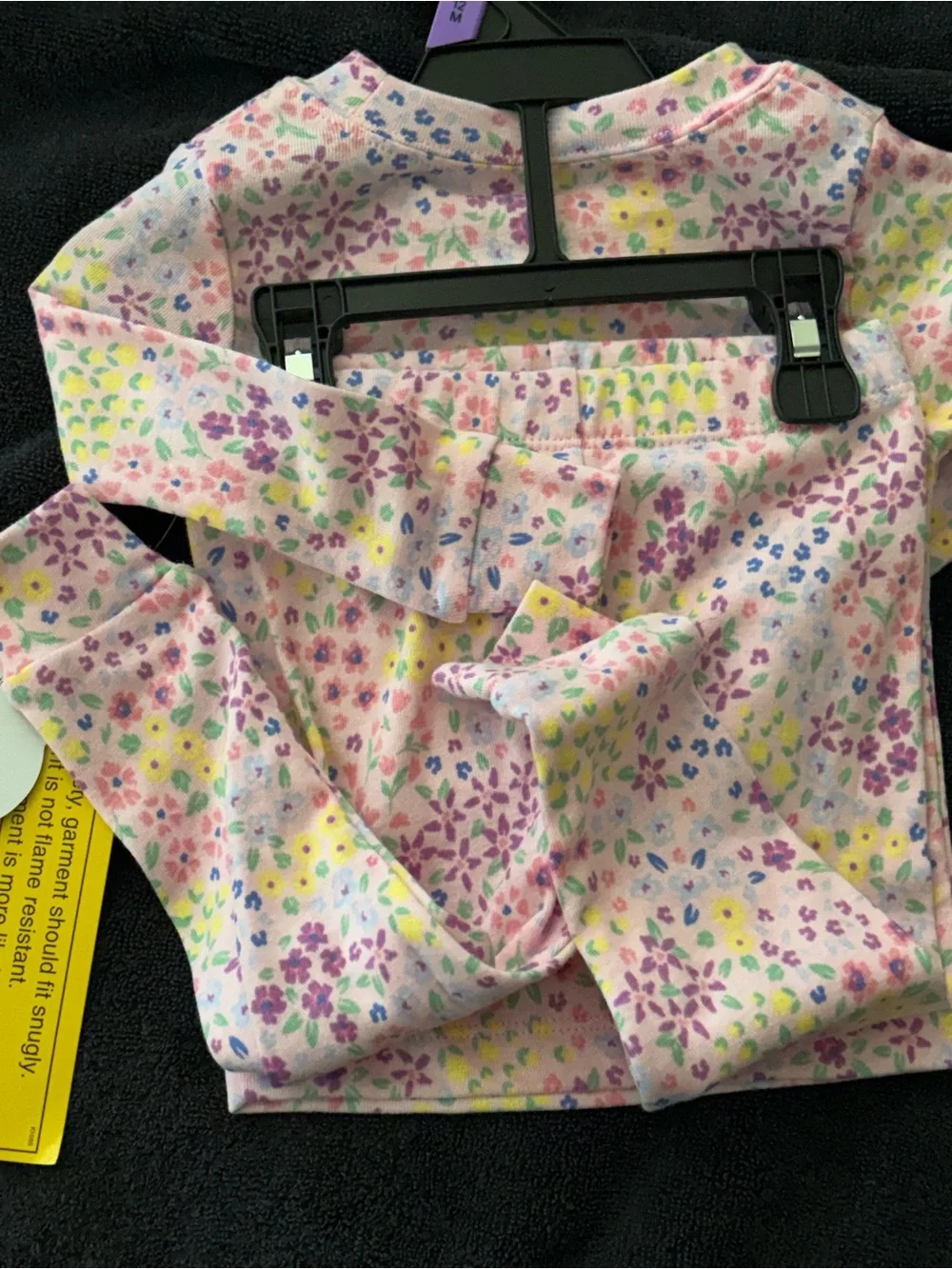 100% Cotton 12M Baby 2 Piece Long Sleeve Pajamas